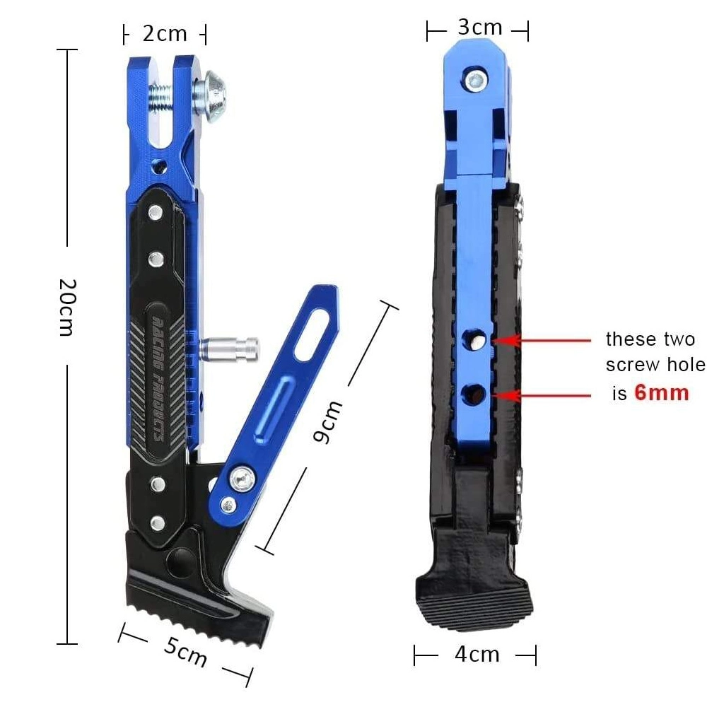 Entdecken Sie den Pletscher Zoom Esge Verstellbarer Kickstand für Ihr Bike