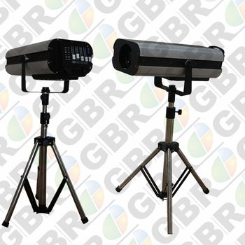 Gbr Manual Use 350W LED Follow Spot Stage Light 3600K-6000K RGBW Narrow Beam Sharpy Stage Spot Light