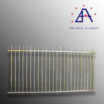 Aluminum U Channel Glass Railing Balcony Fencing