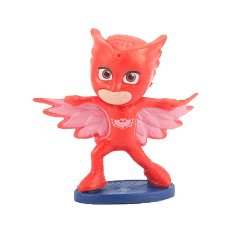 Custom Pj Masks PVC Figurine for Promotion Plastic Toys Factory