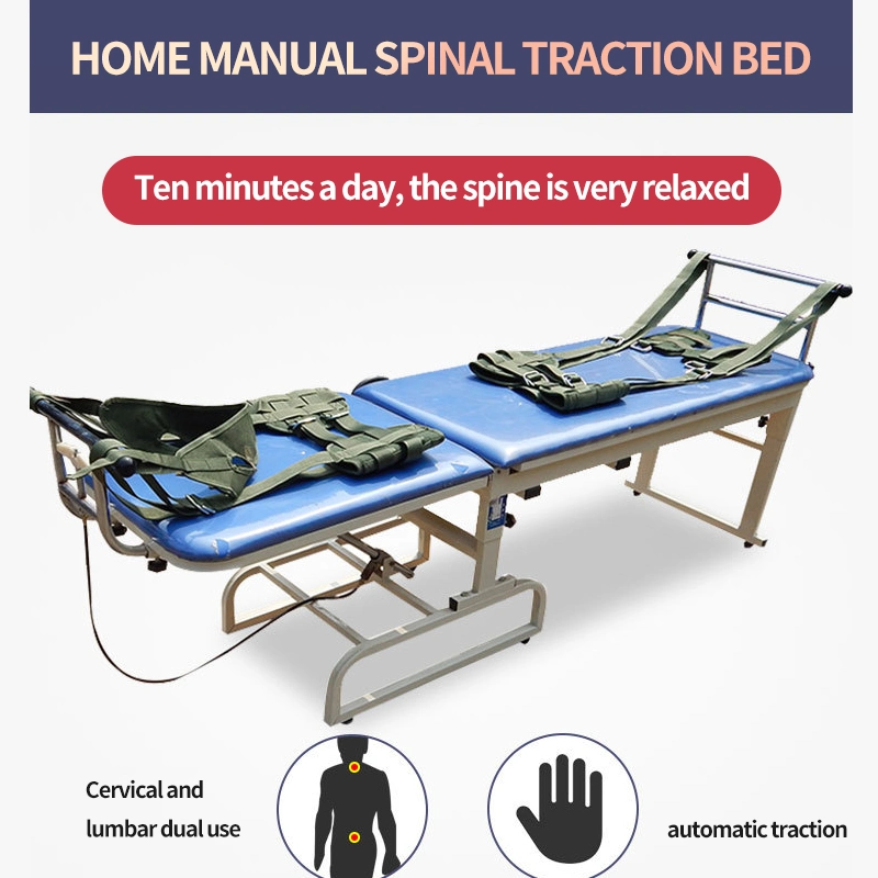 Многофункциональный дом Медицинский шейный тяговый кровать цервикальный поясничный отдел позвоночника Коррекция Растягивание стола