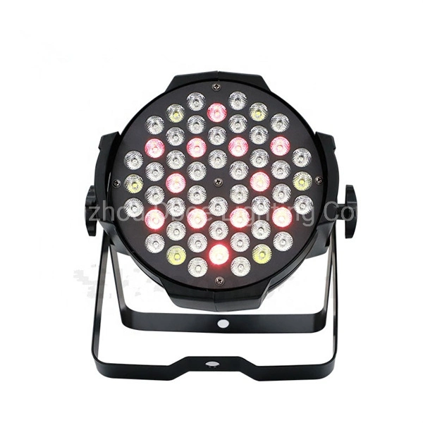 Etapa 54 Piscina 54*3W RGB 18*10W LED RGB RGBW PAR pode acender 54PCS PARTE INTERIOR DMX DJ luz PAR LED