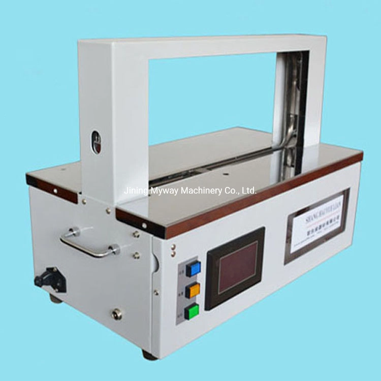 OPP Film and Paper Strap Currency Banding Machine for Money or Small Goods