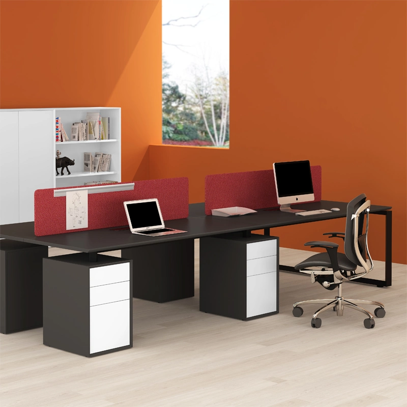 Morden Stil Büro Arbeitsplatz Möbel Holz Tisch White Schreibtisch mit Schubladen