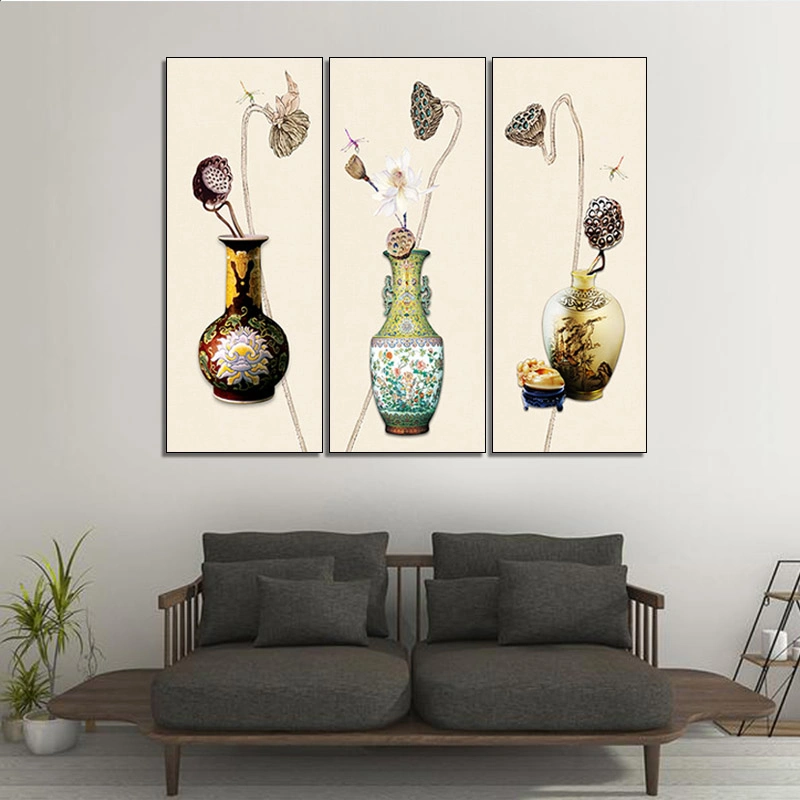 High quality/High cost performance Home Decoration Paintings with Wooden Frame