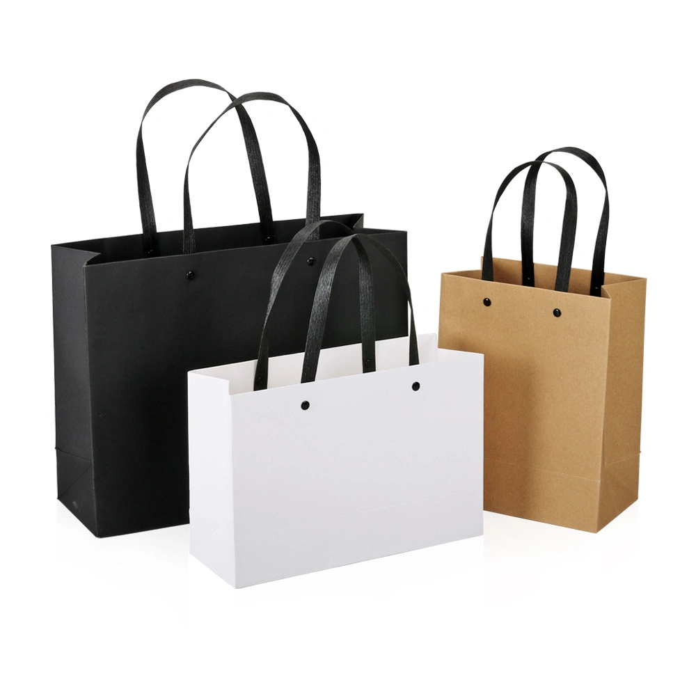 Clothing Paper Bags, Gift Shopping Handbags, Fashion Packaging, Promotional Paper Bags Can Be Customized in Size