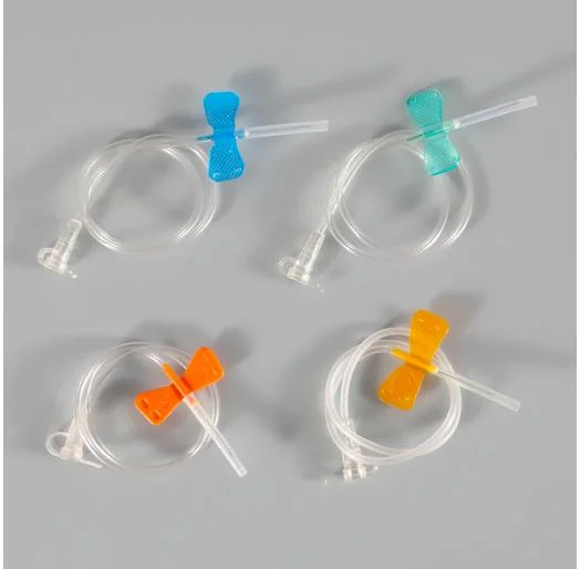 23G Disposable Medical Scalp Vein Set with Butterfly Needle for Infusion