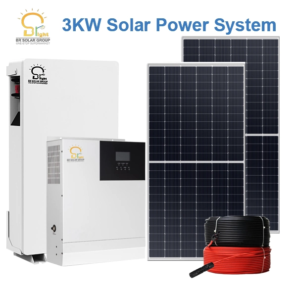 Un buen servicio de almacenamiento híbrido de 25kw 10kw Auto Pot Home Sistema de Energía Solar