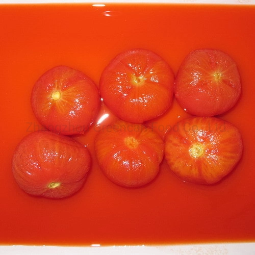 Les conserves de tomates fraîches pelées Vegtables avec la meilleure qualité