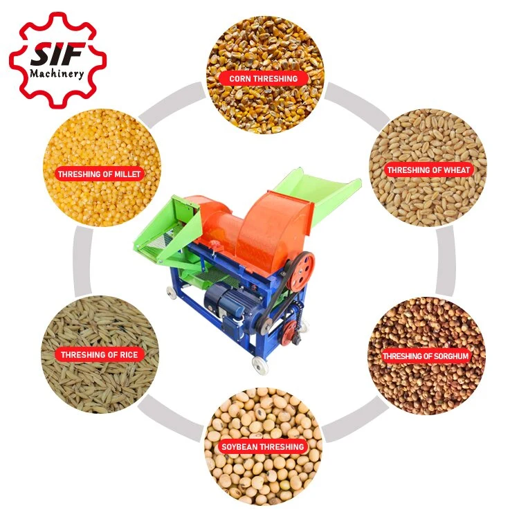 Farm Machinery Grain Processing Machine Corn Sheller Grain Thresher Walnut Shelling Machine Rice Mill Machine