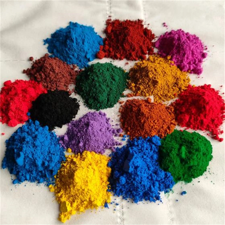 Inorganic Pigments Red 110 130 190 Iron Oxide Yellow/Blue/Black/Brown/Purple Powder