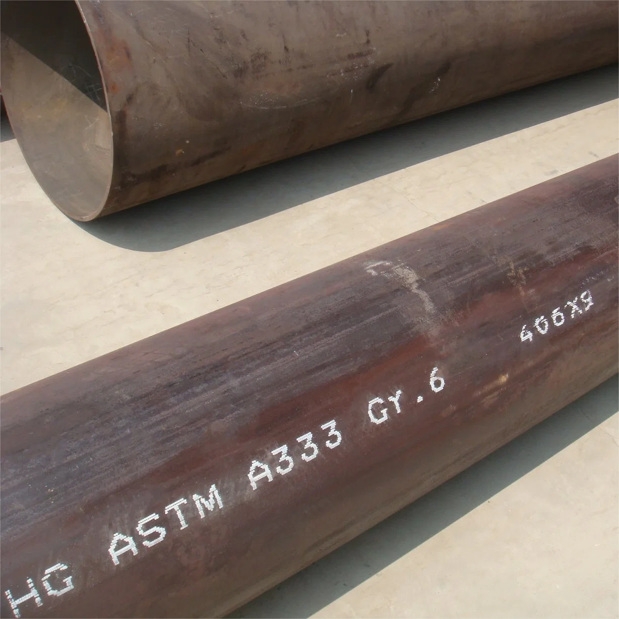 Hot Rolled Seamless Black Steel Pipes ASTM A333 Gr. 6 Sch 40 High Pressure Cryogenic Alloy Carbon Steel Tube