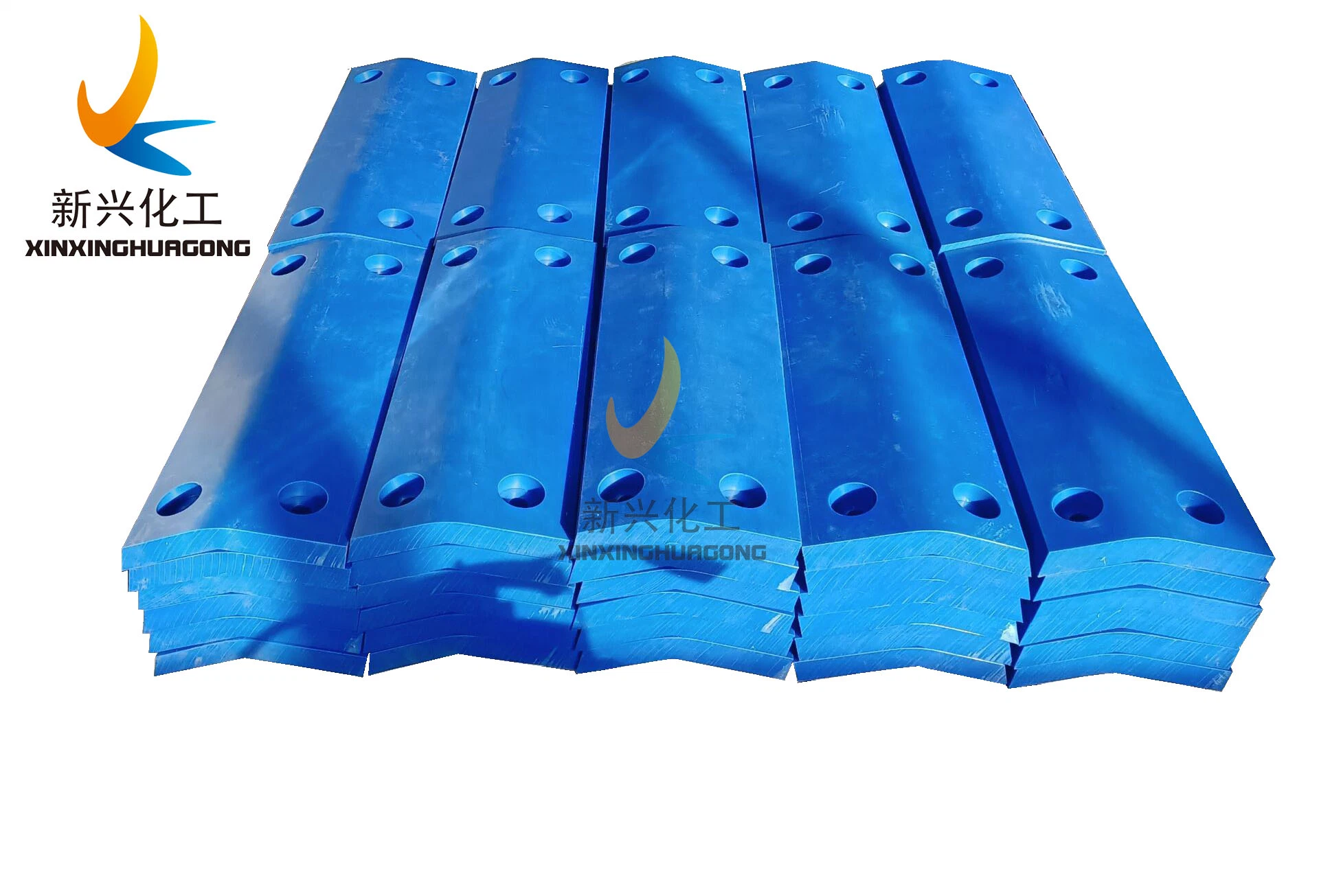 UHMWPE Kunststoff Boot Schutz Fender Facing Pad für Marine Dock