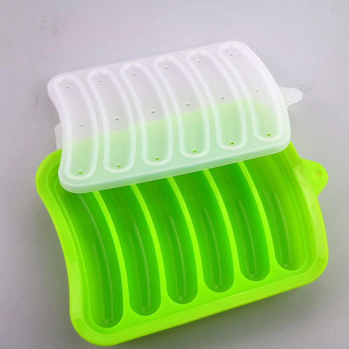 Food Grade Silicone Sausage Mold Ham Hot Dog Kitchen Cooking Tools