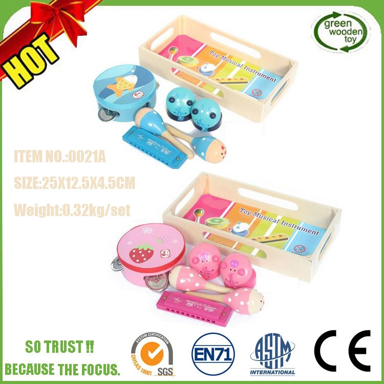 Wholesale/Supplier Kids Wooden Music Toys Wooden Instrument Toy Set