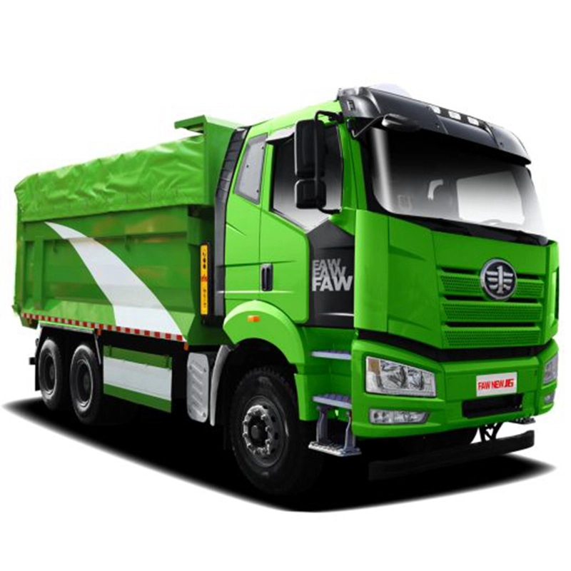 China Faw 6x6 420HP Euro5 All Wheel Drive Dumper tipper شاحنة التفريغ