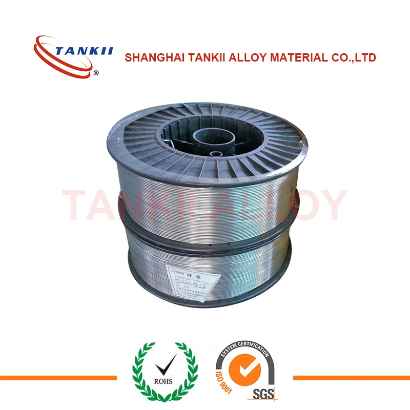 Tafa 02Z Pure Zinc Wire for Metal Holders Min Zinc 99.995%