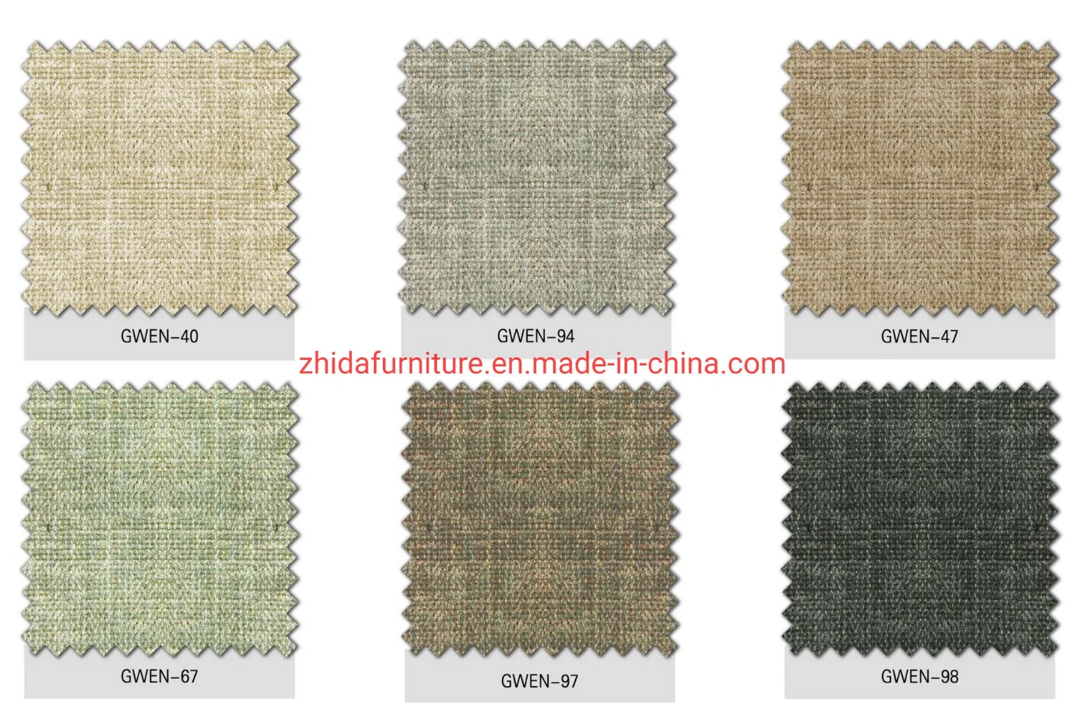 Modern Living Room 100% Polyester Fabric Home Textile