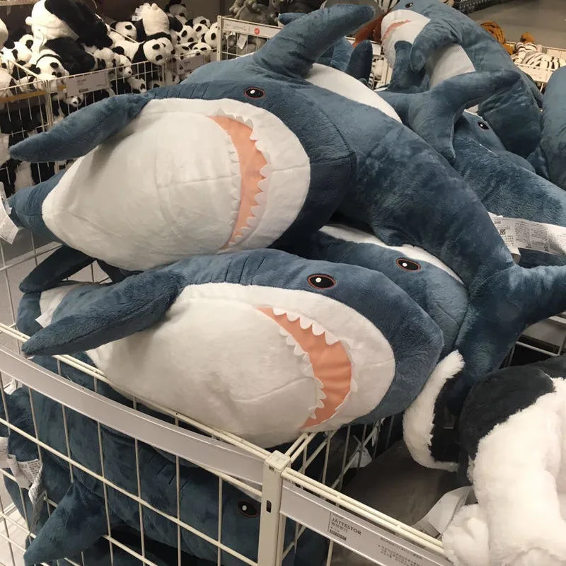 Cute Shark Doll Shark Pillow Sea Animal Plush Toy