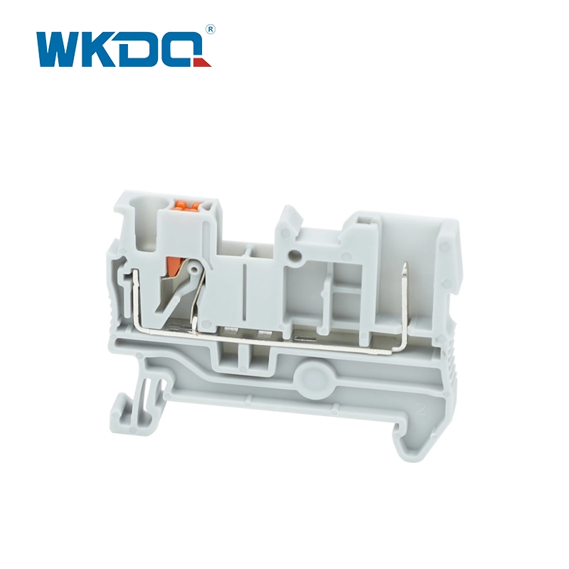 PT 2.5/1p Plug-in Connection 2.5mm Feed Through DIN Rail Terminal Blocks