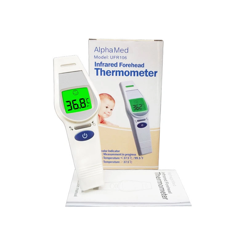 Thermomètre frontal numérique infrarouge 3 en 1 fonction ce FDA Bluetooth Thermomètres Santé médical Equipmenet