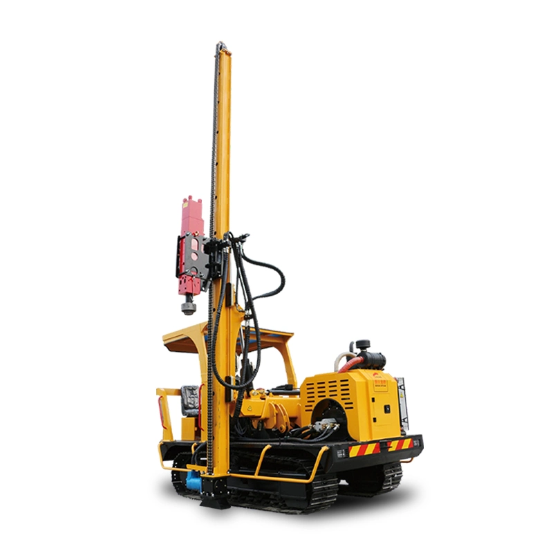 Solar Piling Machine Hydraulic Crawler Pile Driver Screw Pile Driver