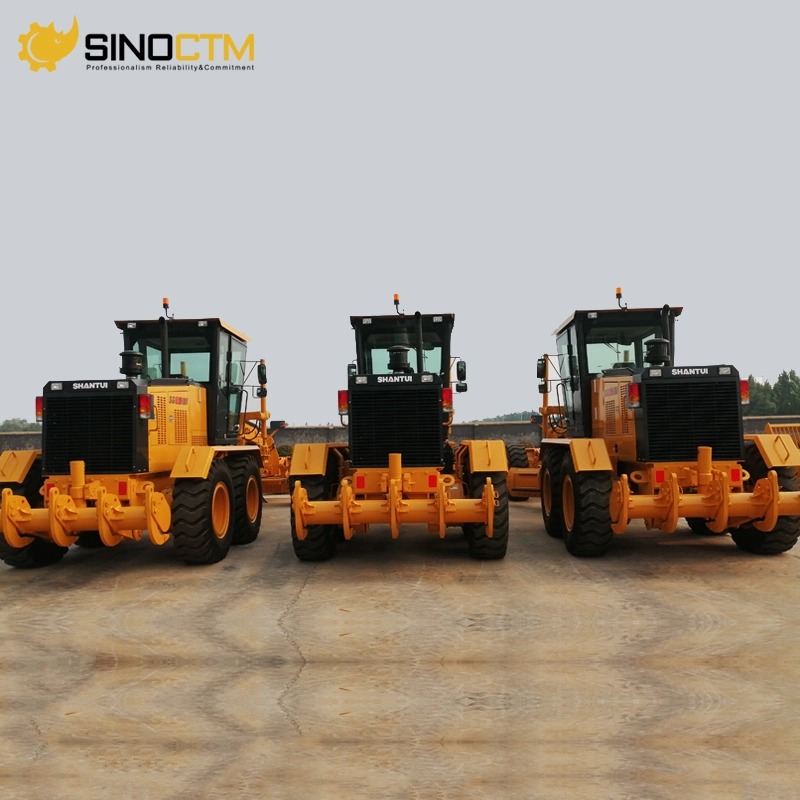 New Shantui Brand Sg16-3 China Motor Grader with Rear Ripper