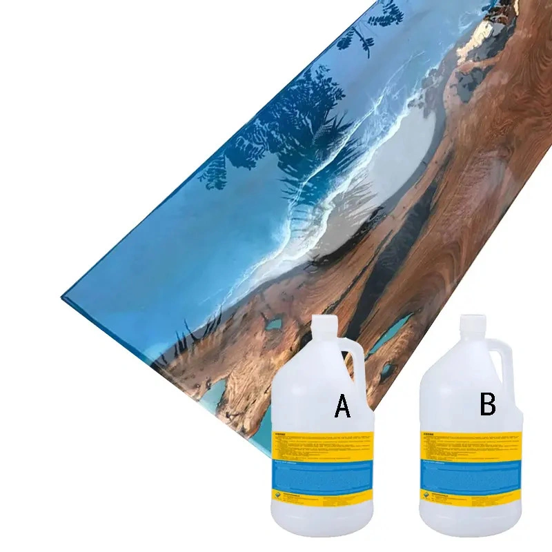 Ab Two Parts Double Component UV Epoxy Glue Liquid Cast Epoxy Resin