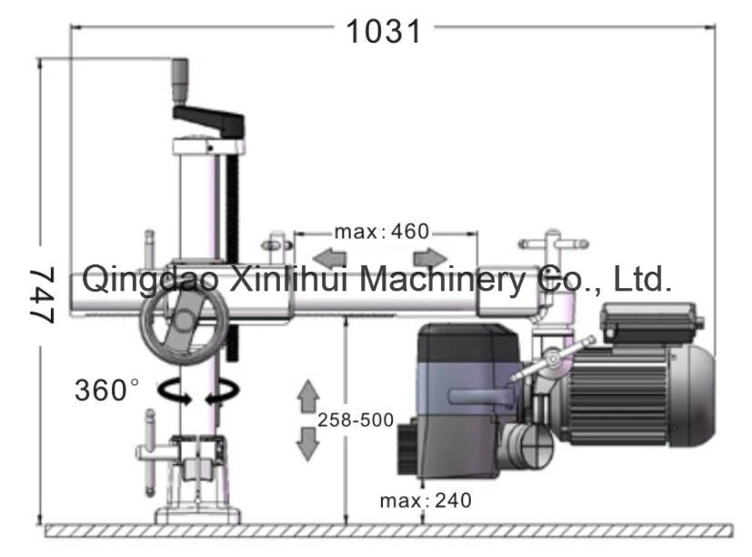 Feeding Part for Router Machine/ Heavy Roller Power Feeder/ Cheap Price Woodworking Feeder Machine/ Automatic Feeding Woodworking Router