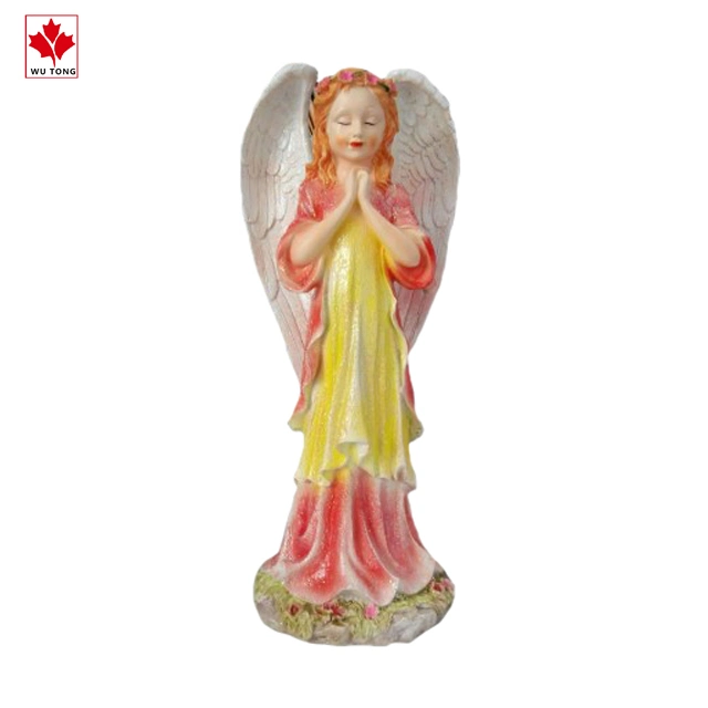 Hotsale Embarcações artesanais Anjo Resina Figurine Home dons