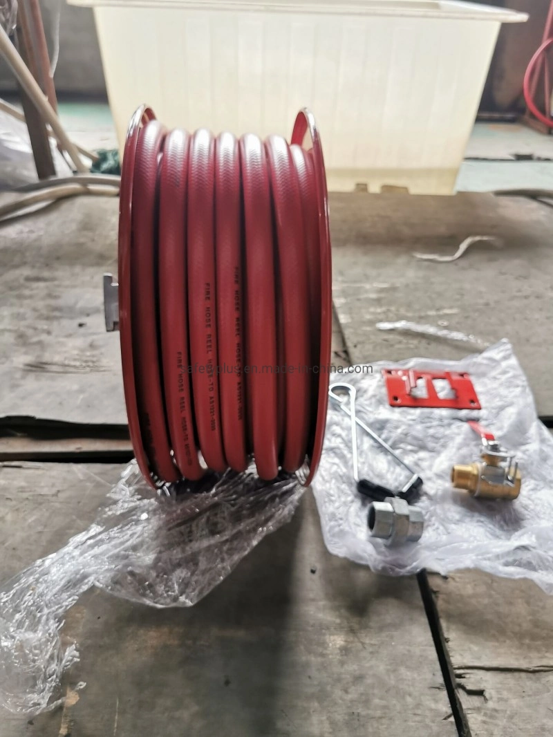 Manual Fixed Wall Mounted Used Fire Fighting Hose Reel