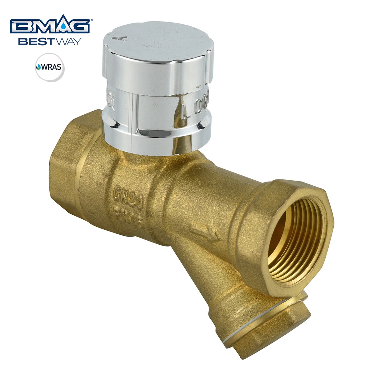 Cw617n Dzr Brass Inviolable Magnetic Lockable Ball Valve