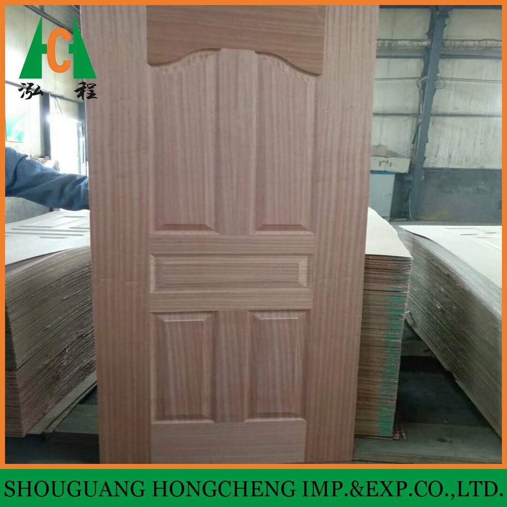 Teak Veneer Door Skin /Swing Open Style and Interior Position Teak Door Skin