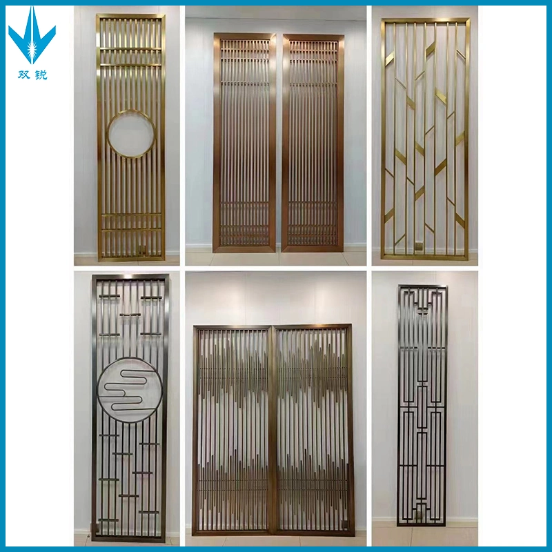 Customized Home Decor Laser Cut Room Partition Screen Restaurant Metal Screen