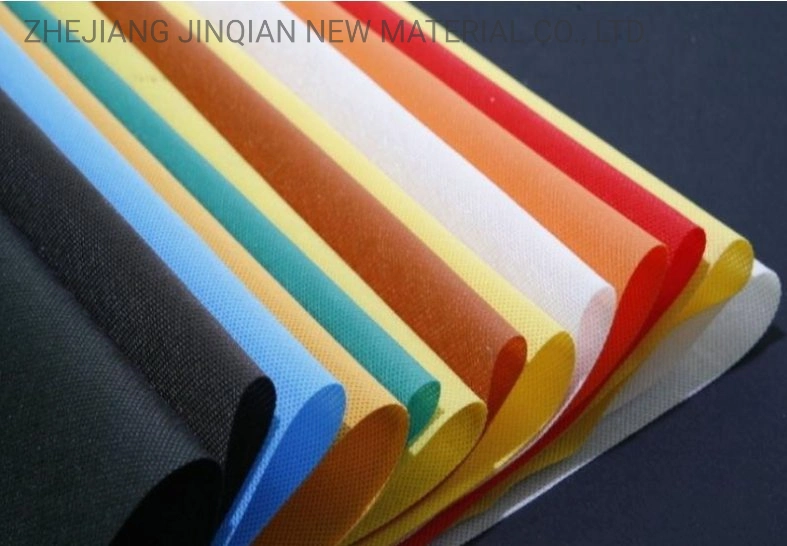 Manufacture Eco-Friendly 30-100GSM Roll Packing Wholesale Stock PP Non Woven 100%Polypropylene 100%PP Nonwoven Fabric