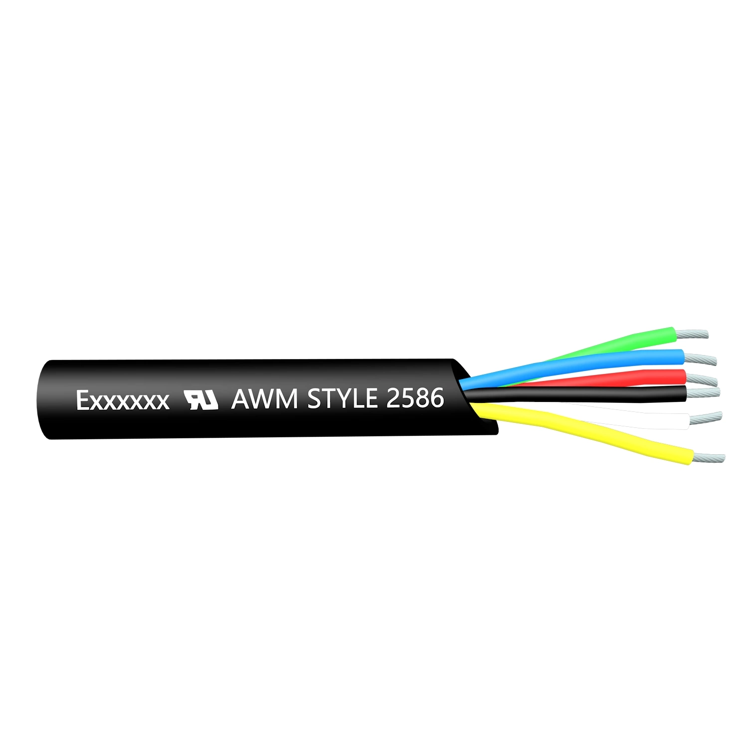 20/22AWG Flame Resistant Electrical Computer Multi Core High Voltage Wire PVC Cable UL2586
