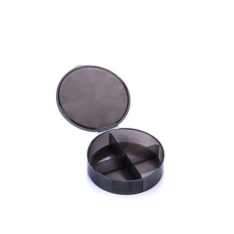 Portable Medical Products New Travel Round Pill Organizer Case