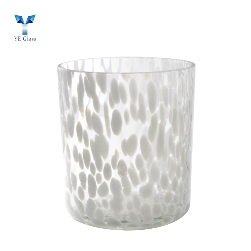 Luxury Hand Made Glass Candle Containers for Candle Making