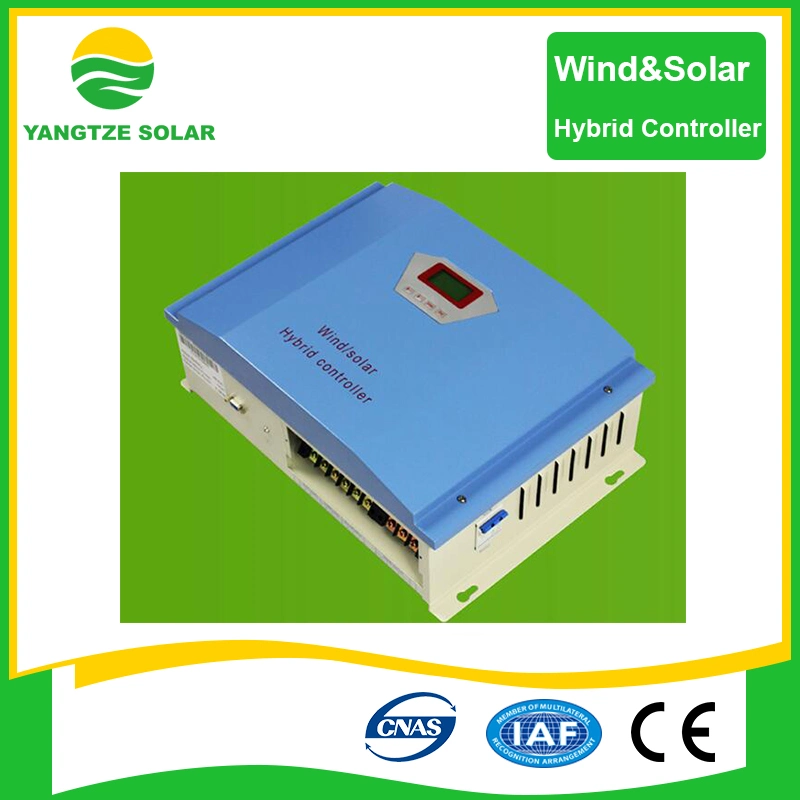 Système d'énergie solaire-éolienne hybride de 10 kW pour eau solaire de 3 HP Pompage