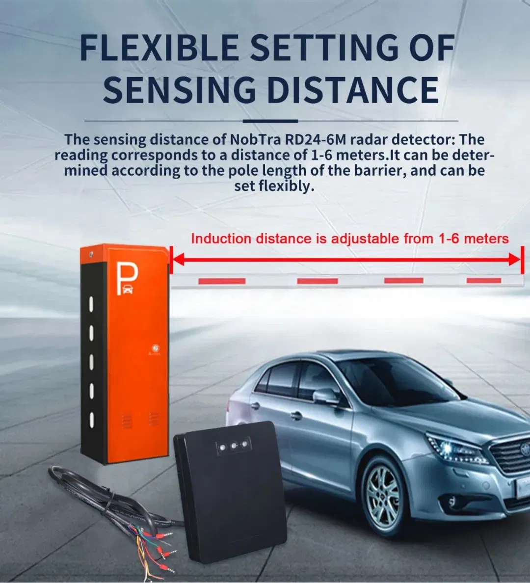 Vehicle Detection Radar Sensor for Parking Barriers