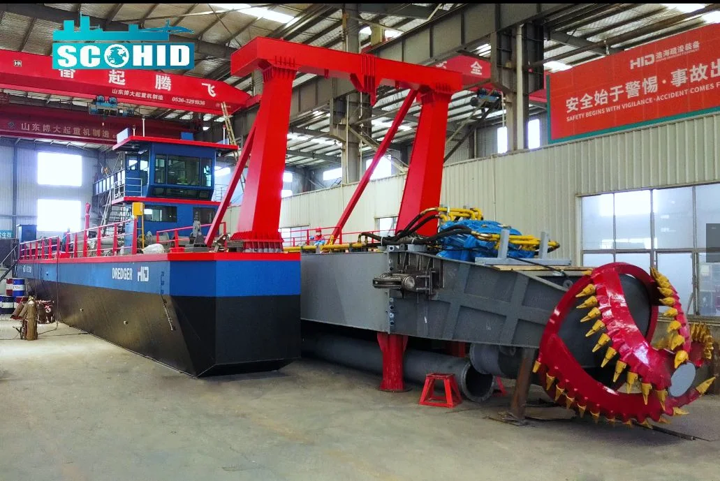 Customizable 8-30inch Cutter Suction Sand Dredger for Reclamation Work/ Port Maintenance/ River Dredging/ River Deepening Use