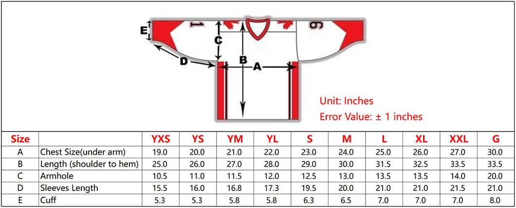 Camisola de treino desportiva de design novo Custom para homem fabricada com equipamento personalizado Desgaste de hóquei no gelo