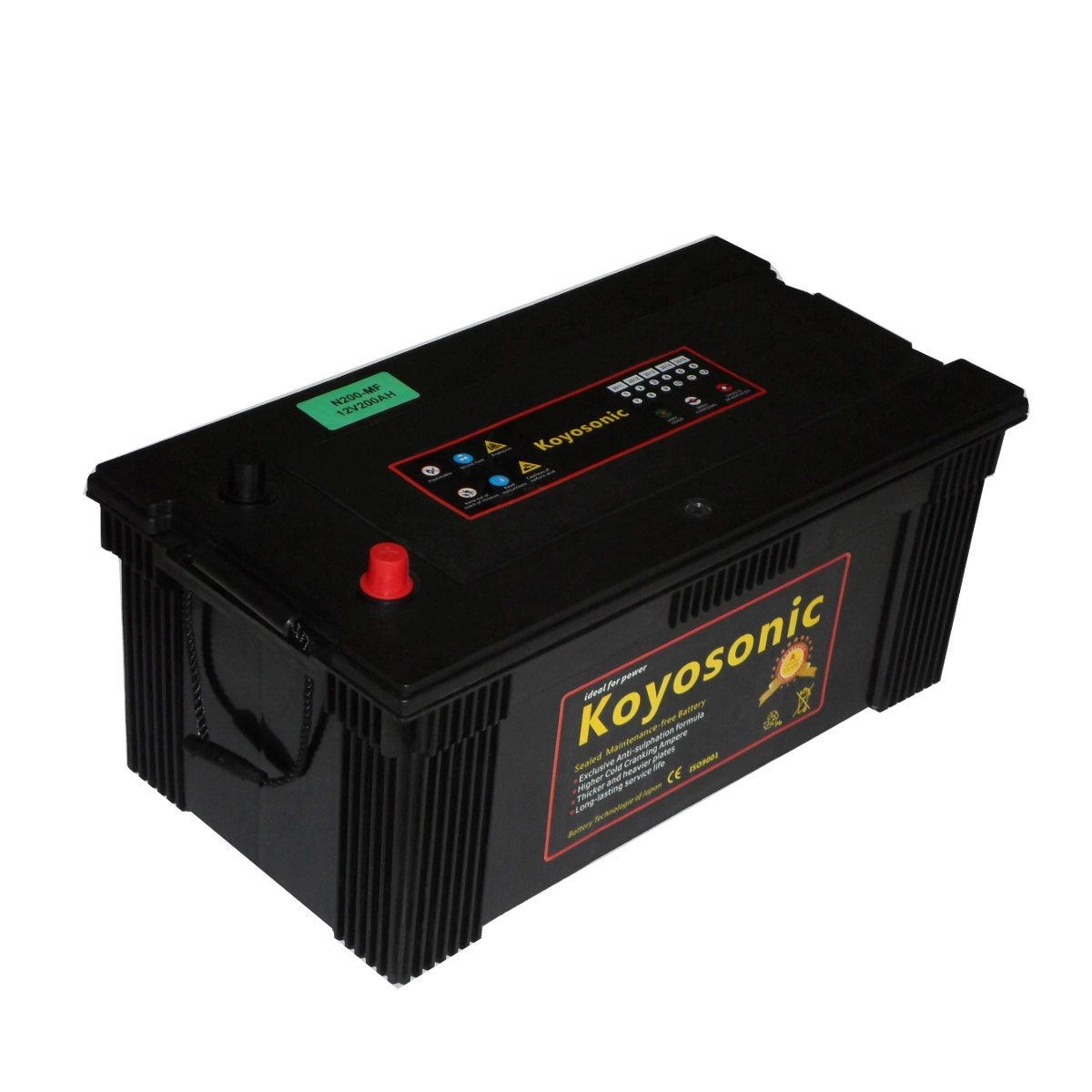 N220 Mf Battery 12V 220ah Heavy Duty Truck Battery Bus Battery