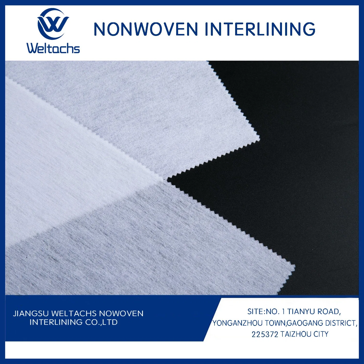 Discount Prices 20-90 GSM Non Woven Fusing Paper Interlining Fabric