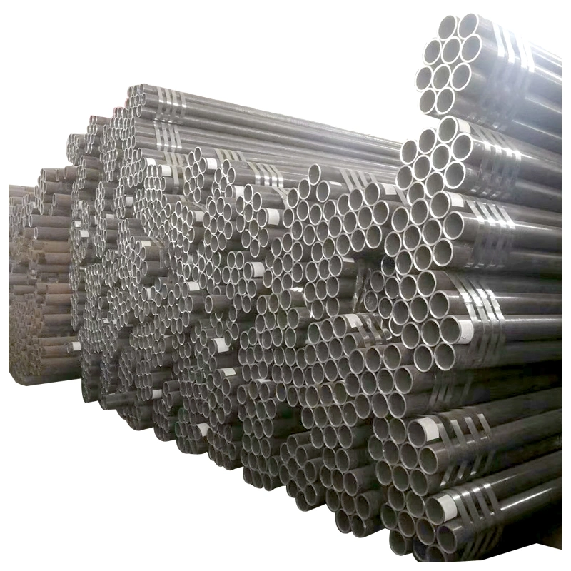 ASTM A106 Gr. B Sch 40 80 160 Carbon Steel Seamless Tube ASME B36.10 PE Coated or Black Painted Smls Steel Pipe