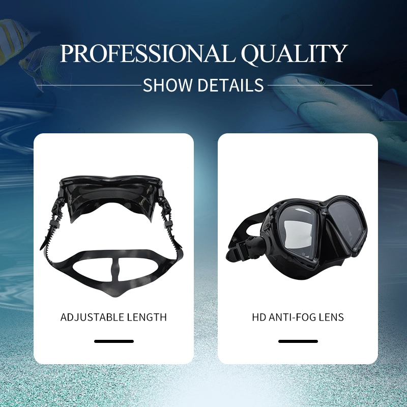 RTS Anlorr 1067 Máscara de Snorkel Moda Máscara para adultos cara completa Máscara Snorkel 180 grados Ver Gafas de buceo impermeables