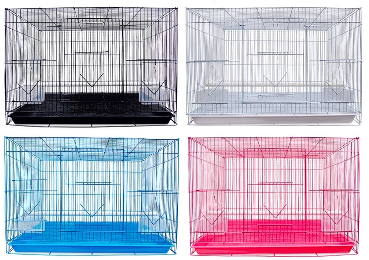 76,5x45x46cm China Fabricante de productos animales de compañía Cría de suministros de Aviary proporciona gran Bird Cage