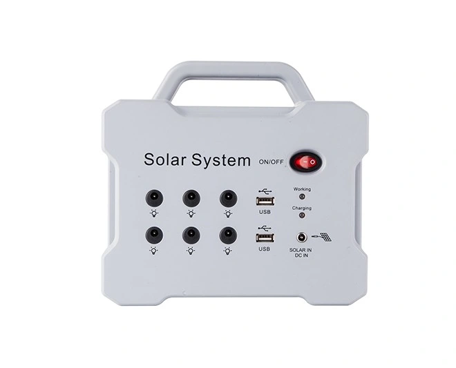 Hersteller Personalisieren Mini Solar Home Lighting Kit mit FM, MP3 und Radio-Funktion