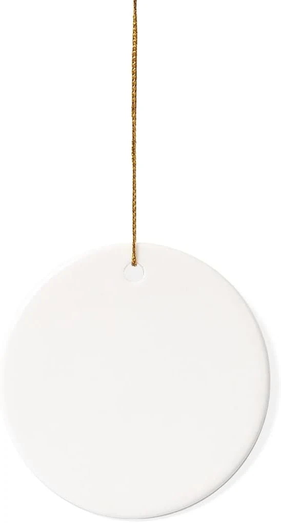 Adorable Simple Ceramic Key Chain Ornament