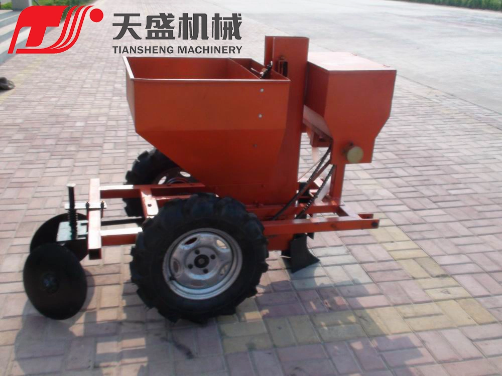 New Walking Tractor Low Price Manual Seeder Machine Garlic Seeder Potato Planter10%off